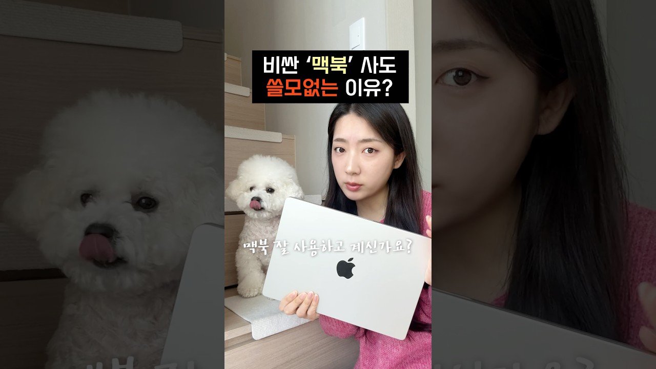 맥북 사지마세요… 시은니야의 경험담