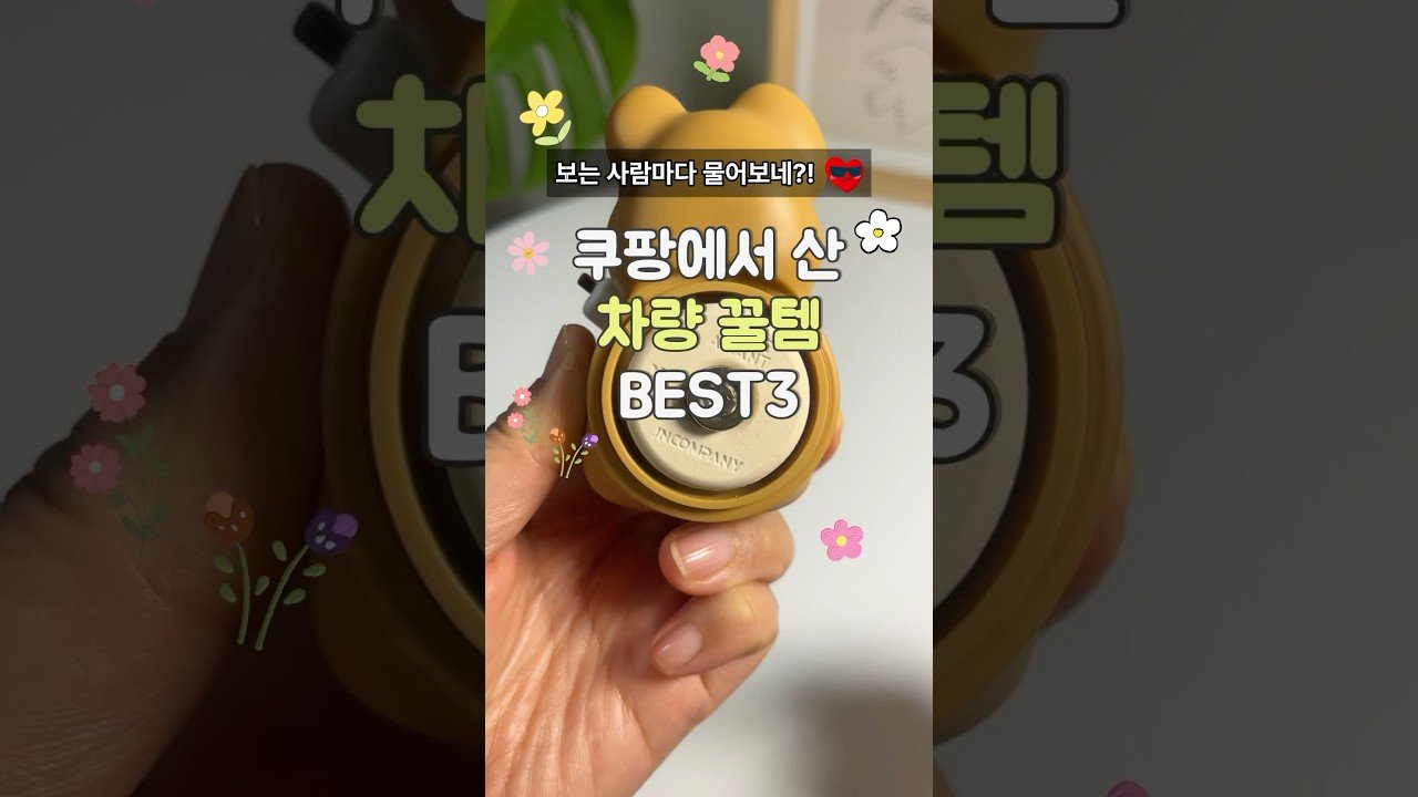 절대 실망 안하는 쿠팡 가성비 자동차템 소개