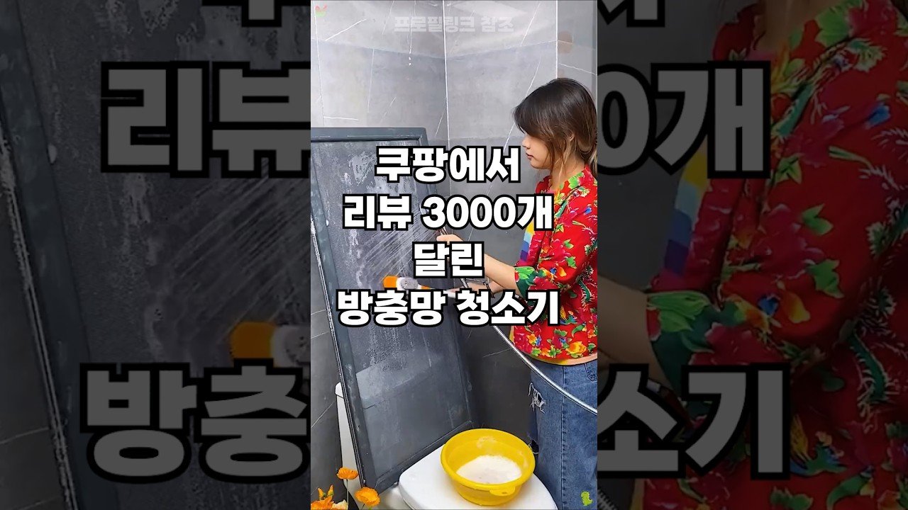 쿠팡에서 리뷰 3000개달린 방충망 청소기로 깨끗한 집 만들기