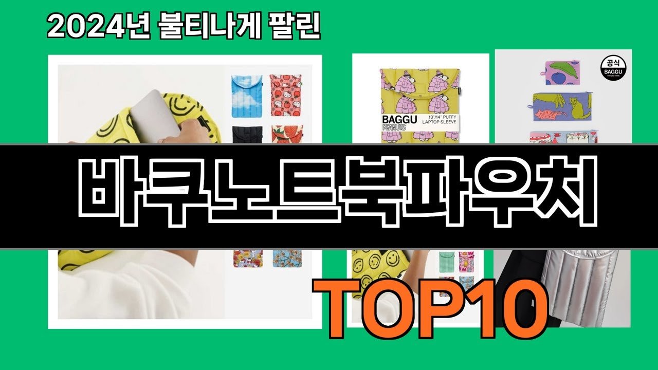 바쿠노트북파우치 추천 트렌드