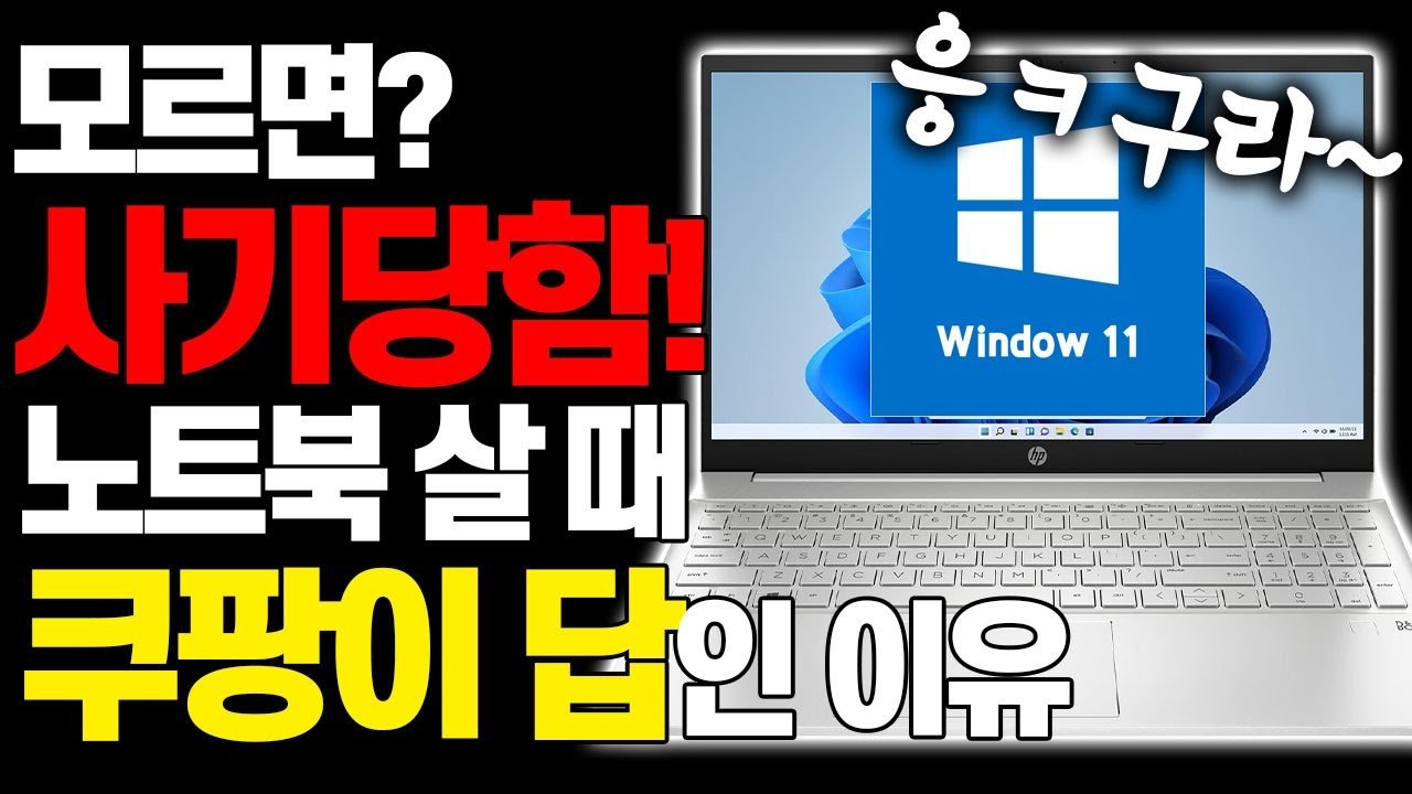 노트북 제발 이것 조심하세요! 가성비 최고의 선택
