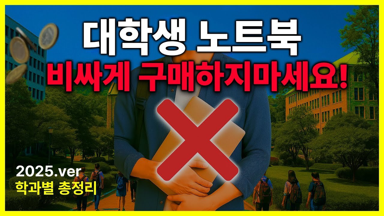 2025년 현시점, 대학생 노트북 가성비 최고 추천