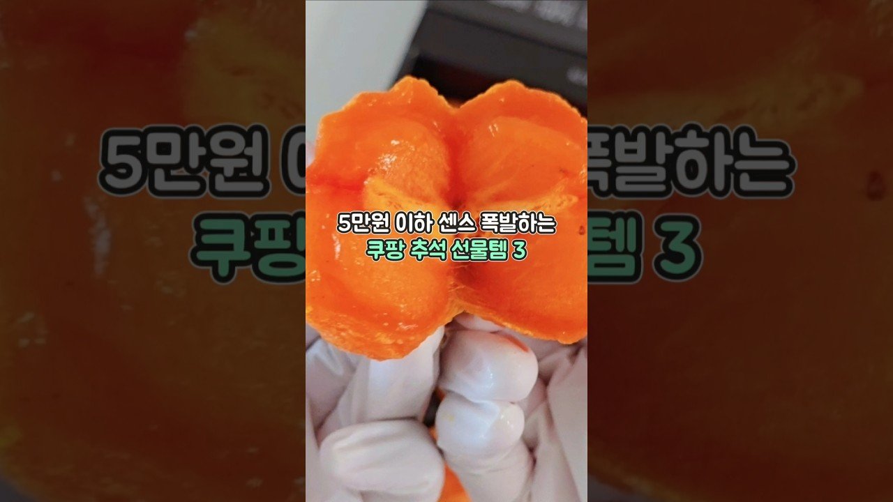 쿠팡추천템으로 완벽한 추석선물 찾기