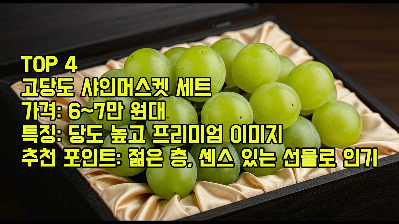 쿠팡에서 인기 폭발 프리미엄 과일 선물세트 소개