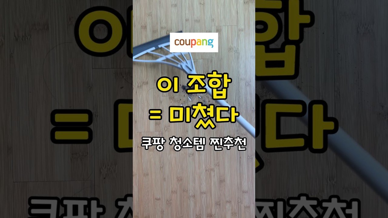 또 사고싶은 무선청소기와 실리콘빗자루 완벽 조화