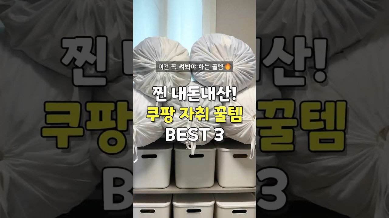절대 후회없는 자취 꿀템 BEST
