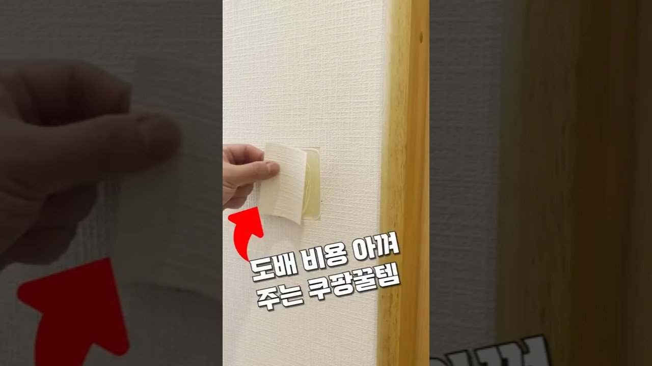 도배 비용 아껴주는 쿠팡꿀템 소개