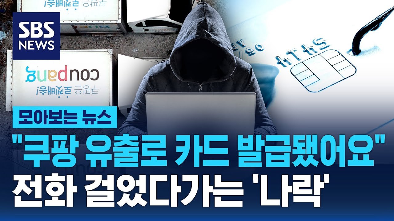 쿠팡 유출로 카드 발급됐어요, 피싱 주의