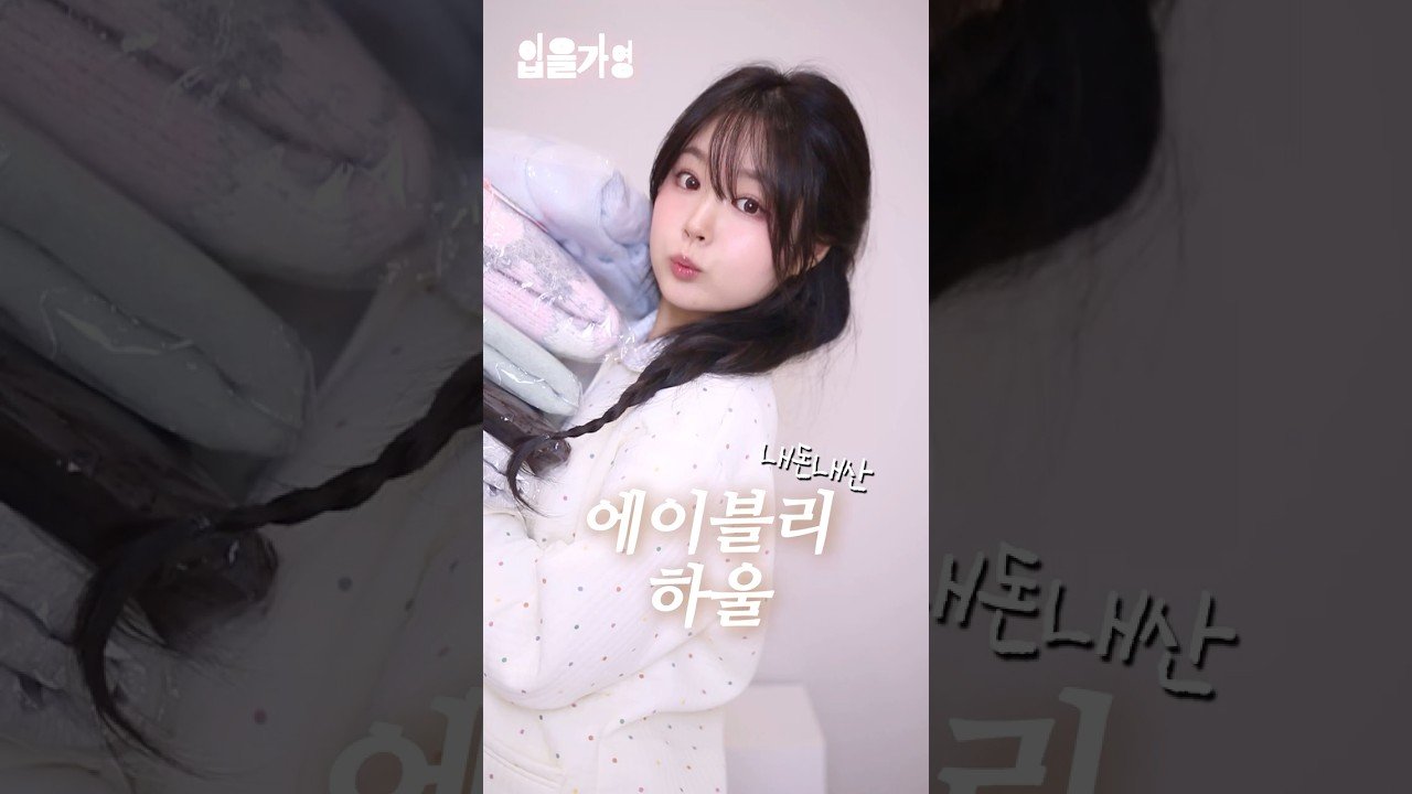 내돈내산 에이블리 겨울옷 추천 하울 리뷰