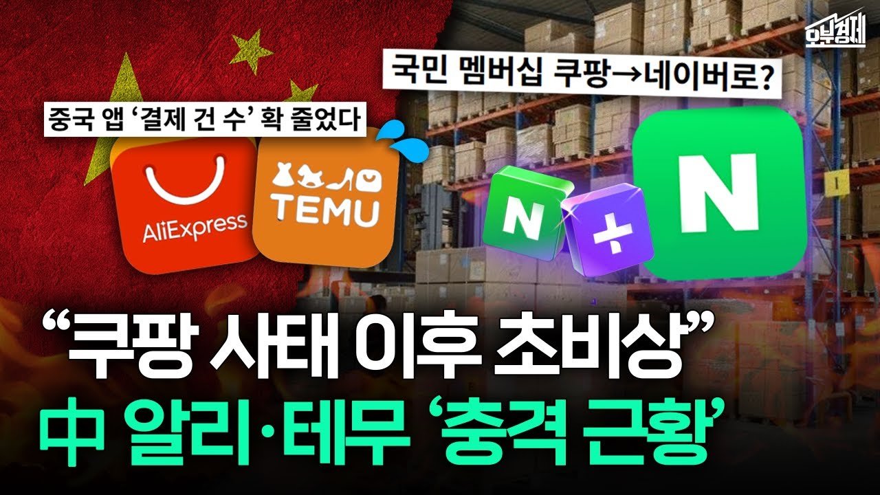 쿠팡 불똥으로 수조 원 날려먹게 생긴 알리·테무의 최근 소식
