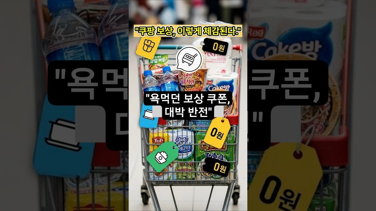 쓰레기인 줄 알았는데? 쿠팡 보상권으로 장 보는 법