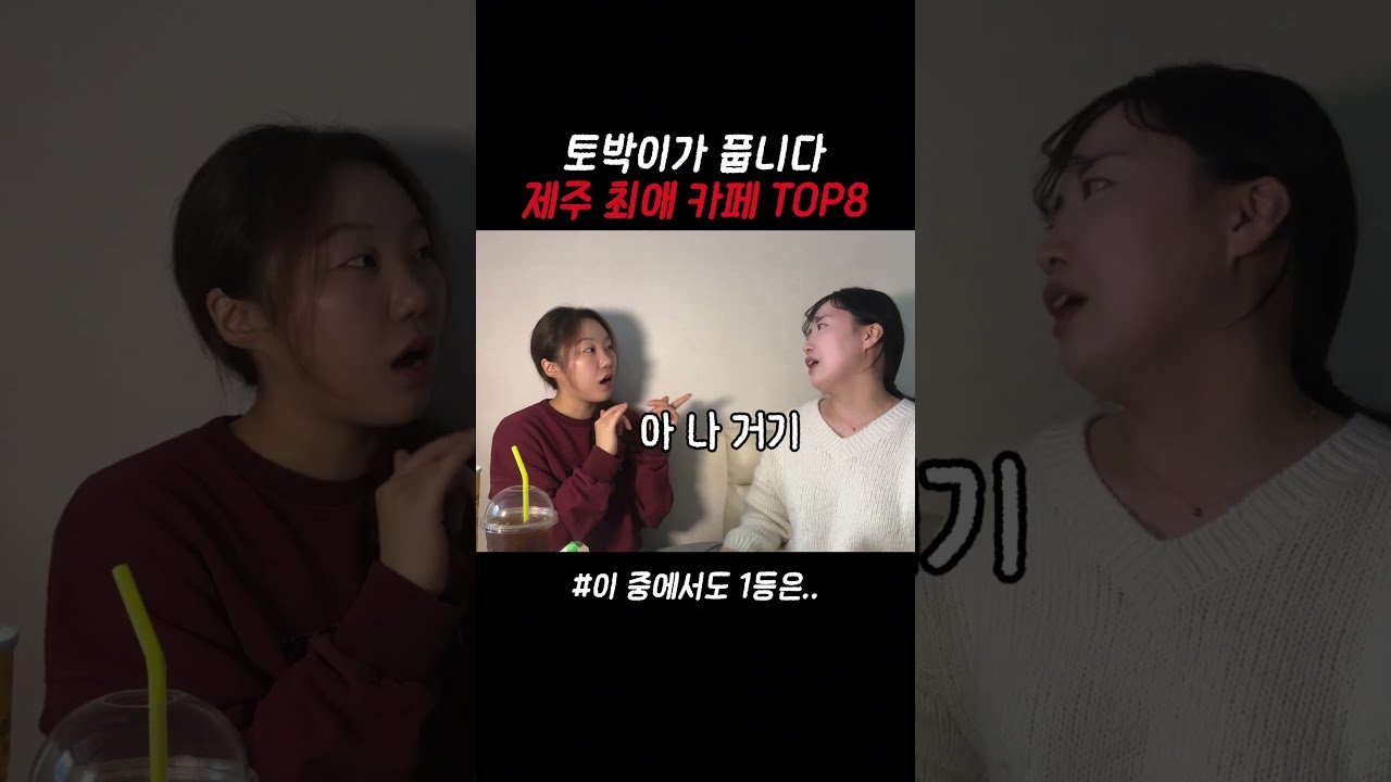 내돈내산 제주 최애 카페 추천