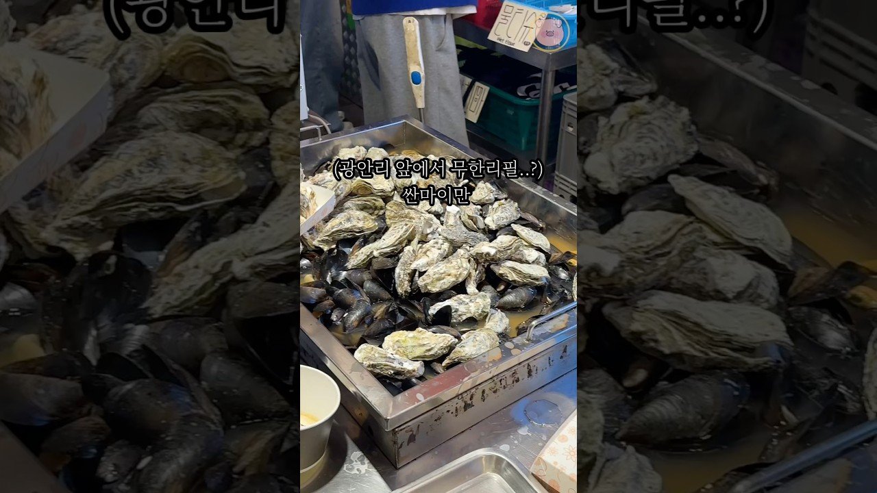 광안리에서 석화랑 무제한 술을 즐길 수 있는 집 #내돈내산